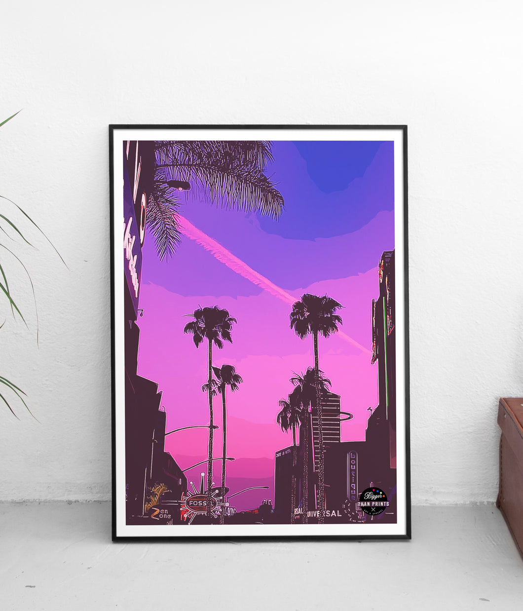 Miami Skyline Print