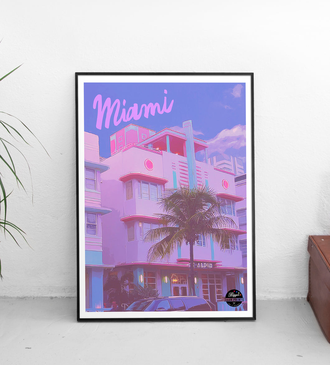 Miami Art Deco Print