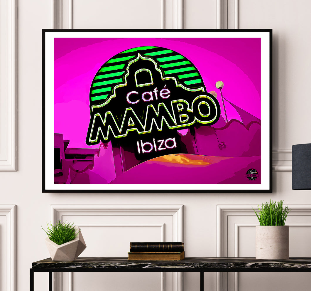 Cafe Mambo Ibiza print
