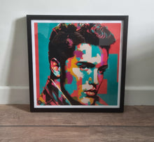 Load image into Gallery viewer, Elvis Presley print by Biggerthanprints.co.uk - Rock n Roll poster, Music legend wall art, Music Icon artwork
