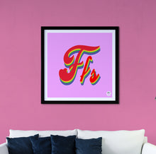 Load image into Gallery viewer, FFS Rainbow print
