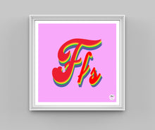 Load image into Gallery viewer, FFS Rainbow print
