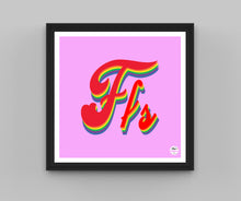 Load image into Gallery viewer, FFS Rainbow print
