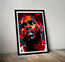Load image into Gallery viewer, LeBron James print
