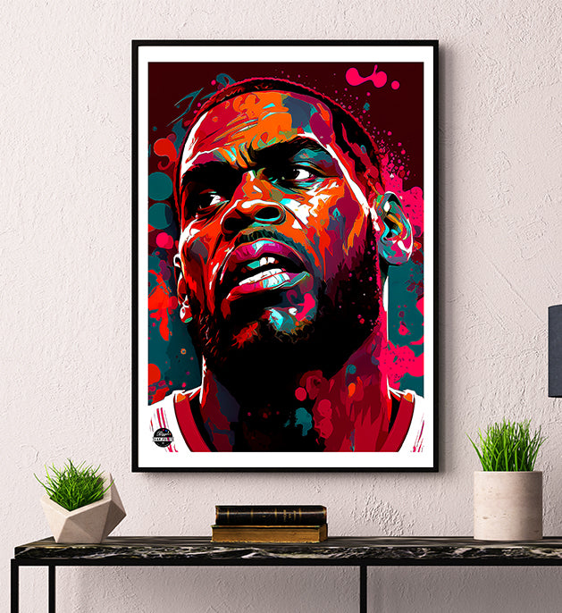LeBron James print