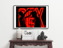 Load image into Gallery viewer, Rex Club Neon print

