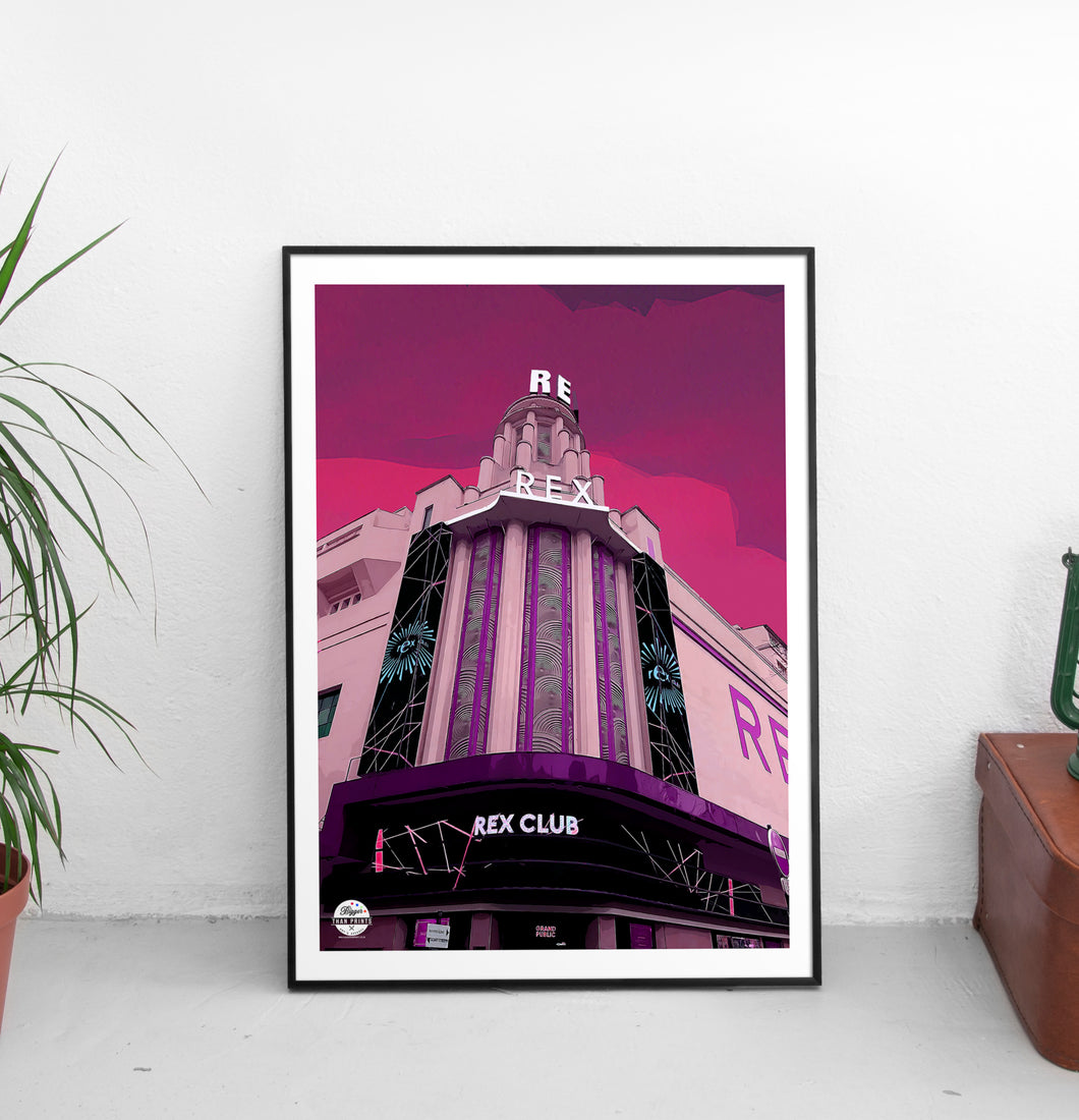 Rex Club print