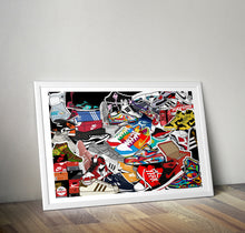 Load image into Gallery viewer, Sneakerhead Collage Print
