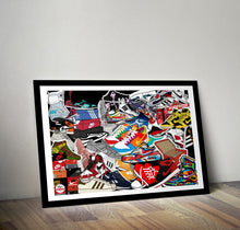 Load image into Gallery viewer, Sneakerhead Collage Print
