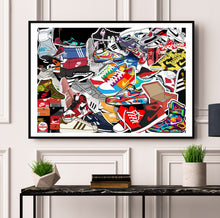 Load image into Gallery viewer, Sneakerhead Collage Print
