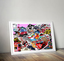 Load image into Gallery viewer, Sneakerhead Collage Print
