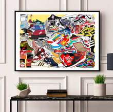 Load image into Gallery viewer, Sneakerhead Collage Print
