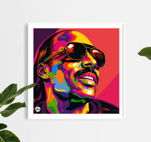 Load image into Gallery viewer, Stevie Wonder print by Biggerthanprints.co.uk - Soul Music poster, Motown wall art
