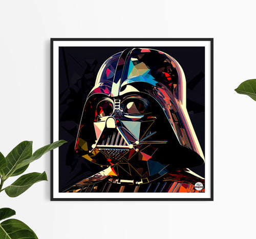 Darth Vader print by Biggerthanprints.co.uk - Star Wars poster, Movie wall art