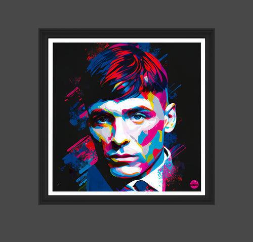 Tommy Shelby print by Biggerthanprints.co.uk - Peaky Blinders poster, TV Show wall art