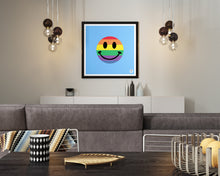 Load image into Gallery viewer, Rainbow Smiley print
