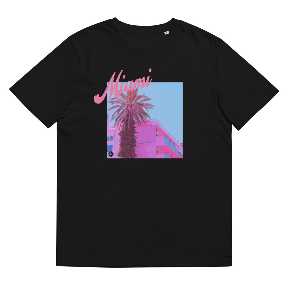 Miami Palm Tree - Cotton T-Shirt